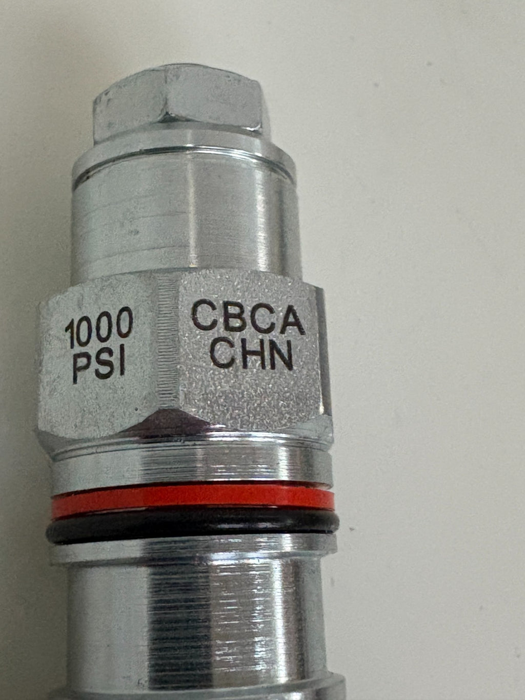 LOT OF 2 SUN HYFRAULICS COUNTER BALANCE VALVE #CBCACHN3