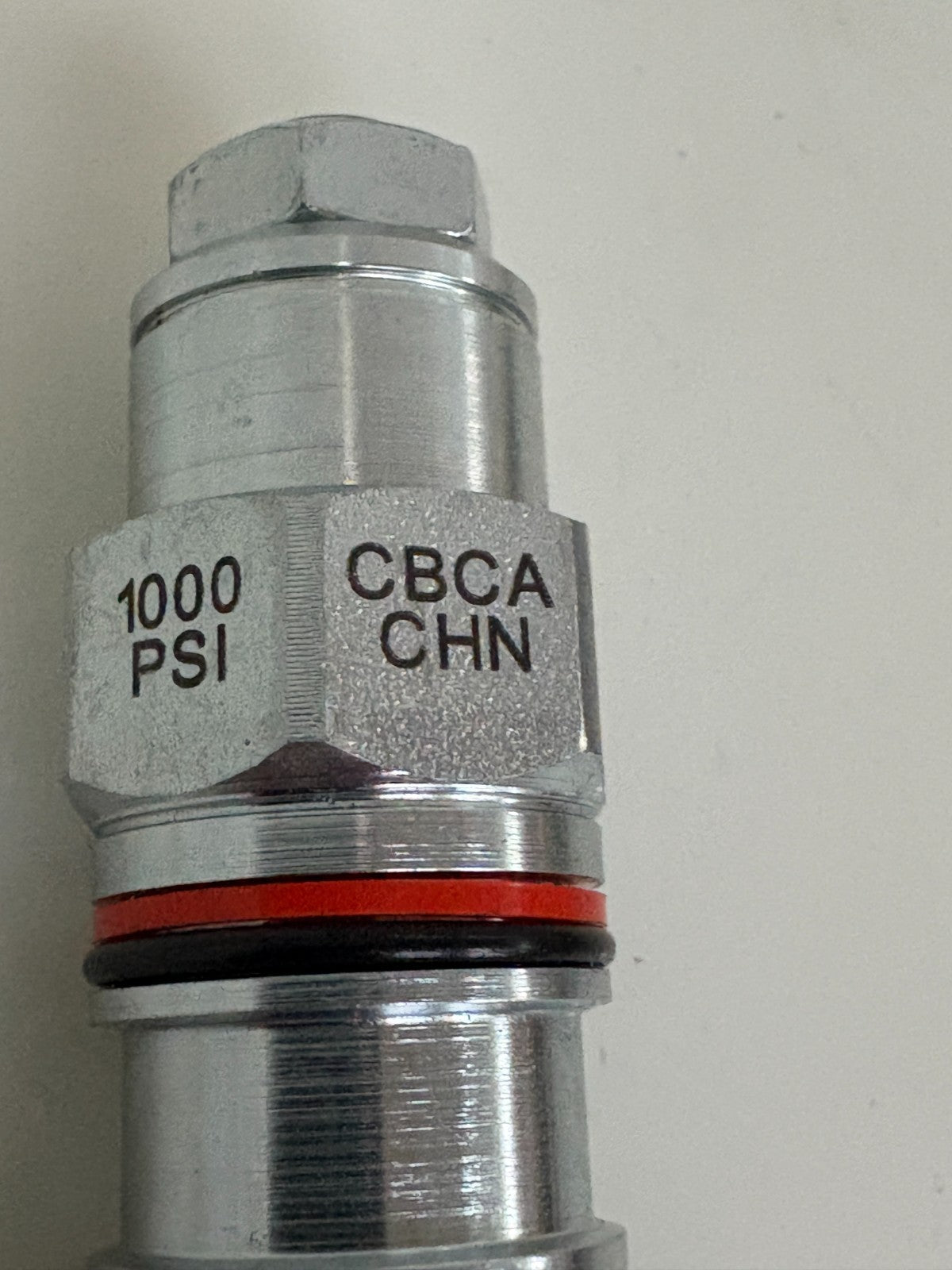 LOT OF 2 SUN HYFRAULICS COUNTER BALANCE VALVE #CBCACHN3