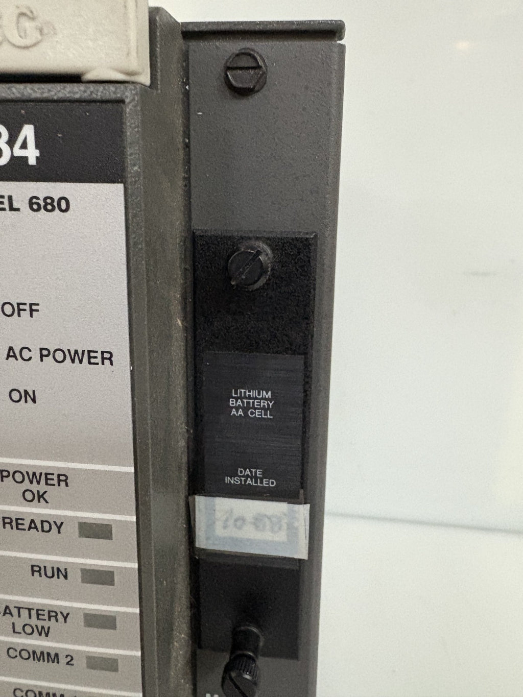 SCHNEIDER MODICON 984 POWER SUPPLY PROGRAMMABLE CONTROLLER PC-0984-6803