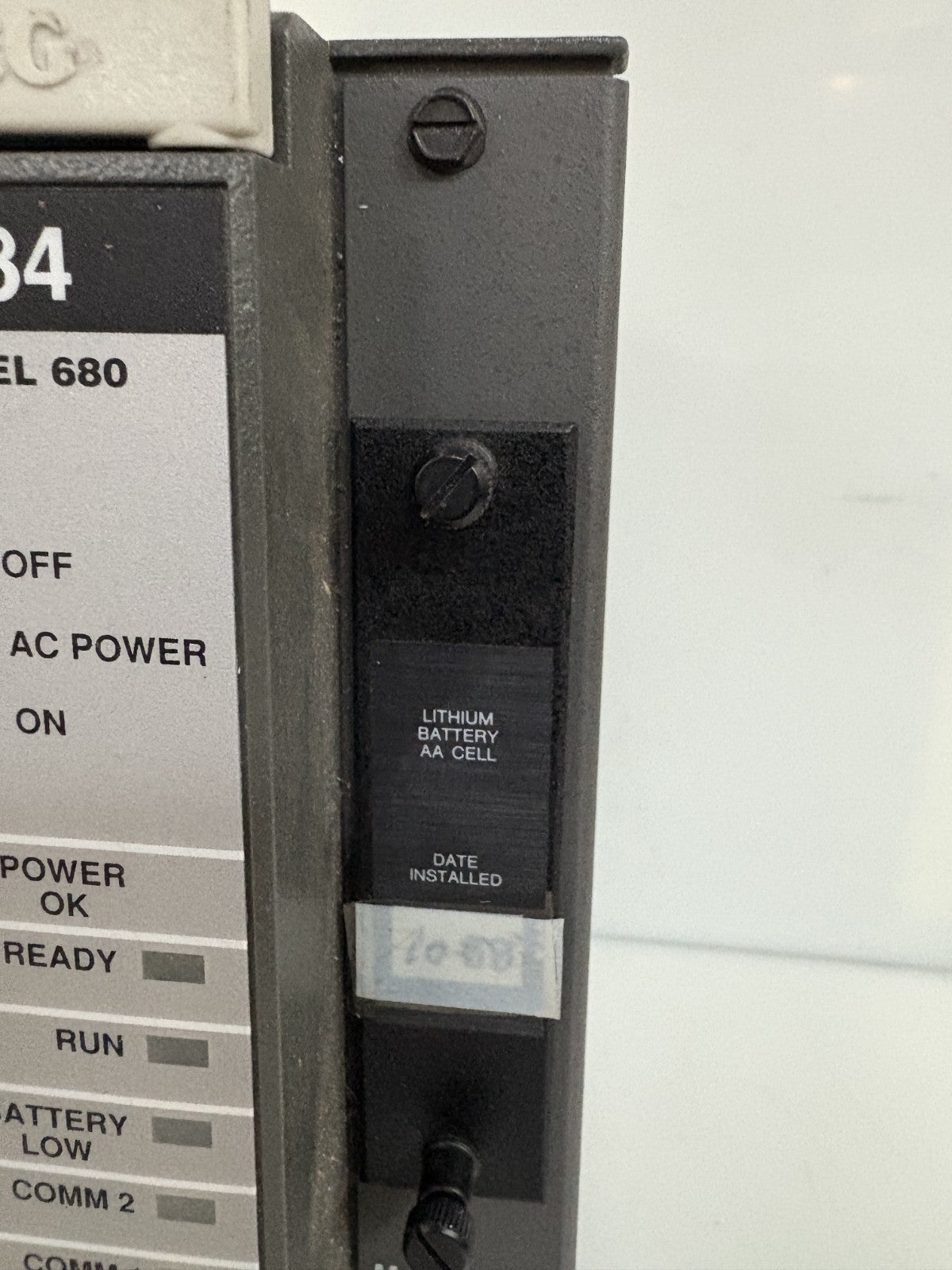 SCHNEIDER MODICON 984 POWER SUPPLY PROGRAMMABLE CONTROLLER PC-0984-6803