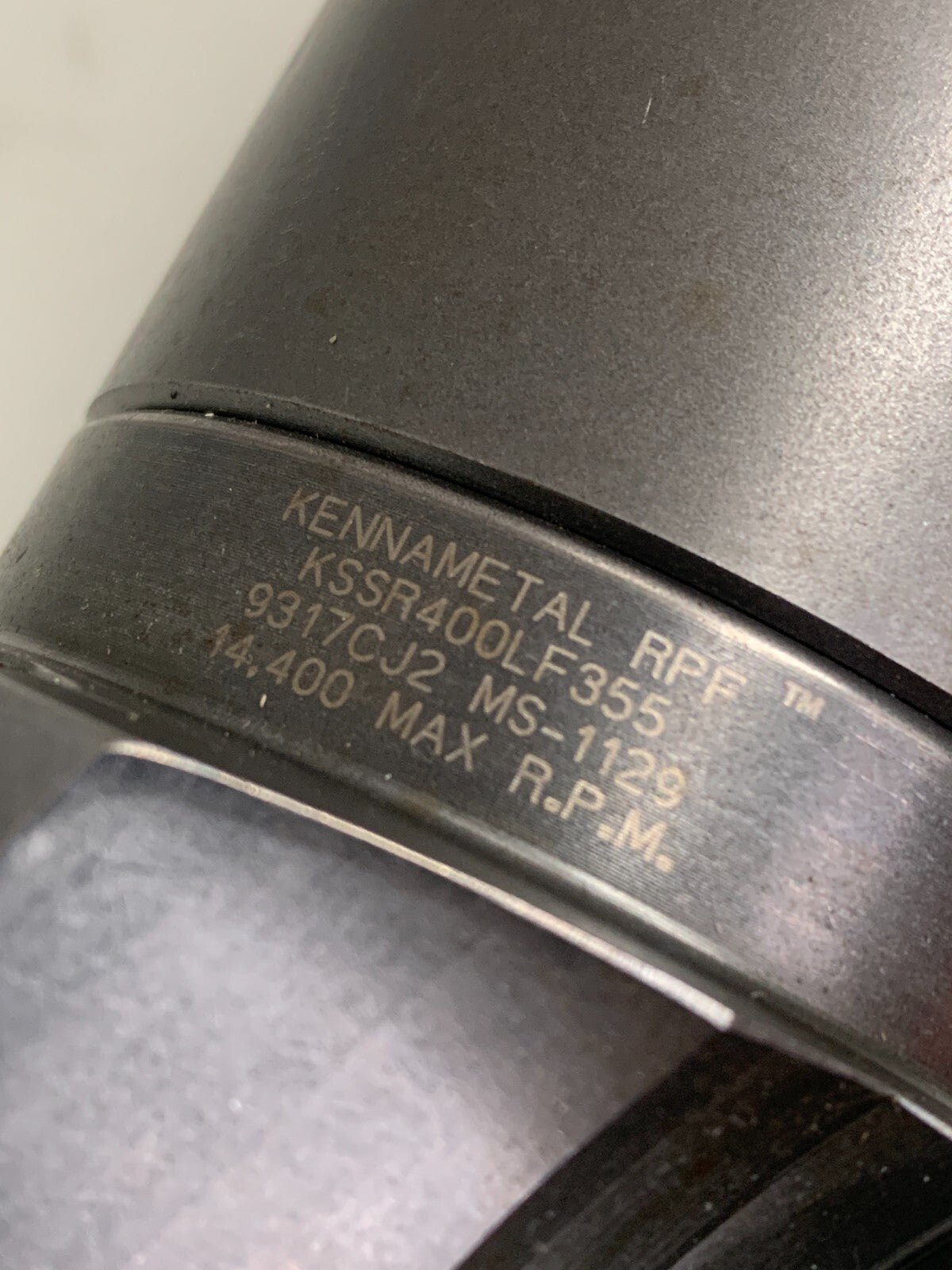 Kennametal KSSR400LF355 Face Milling Cutter 1 1/4" Arbor w/ BT50 Tool Holder1