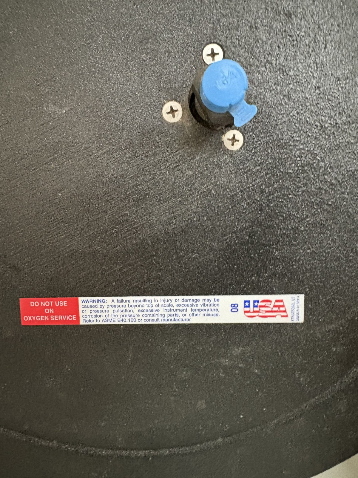 ASHCROFT GENERAL SERVICE GAUGE 12" 0-2000 PSI 12-1010-8-026-2002