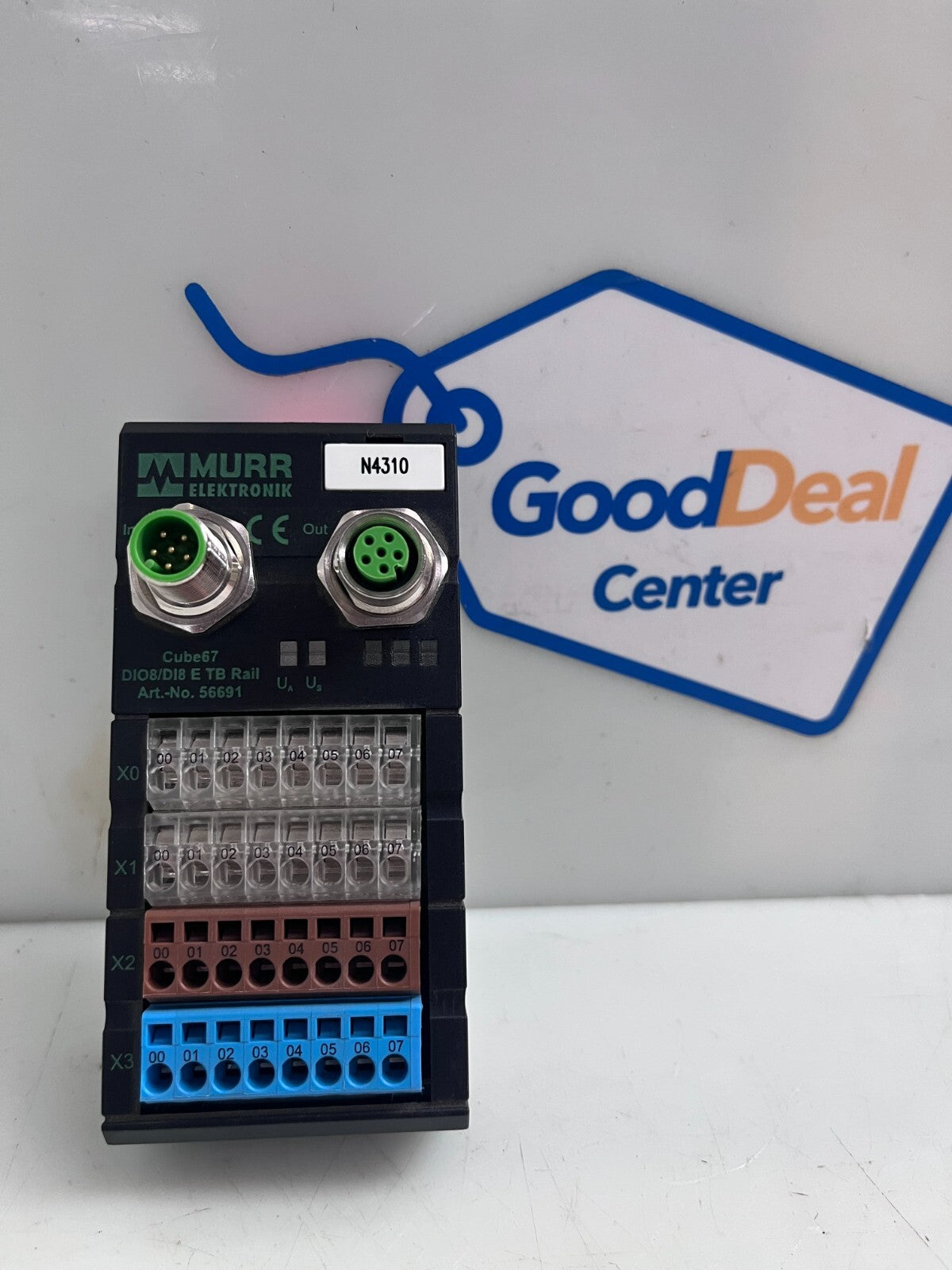 MURR ELEKTRONIK DIO8/DI8 E TB Rail Module Cube 67 Digital Analog 566910