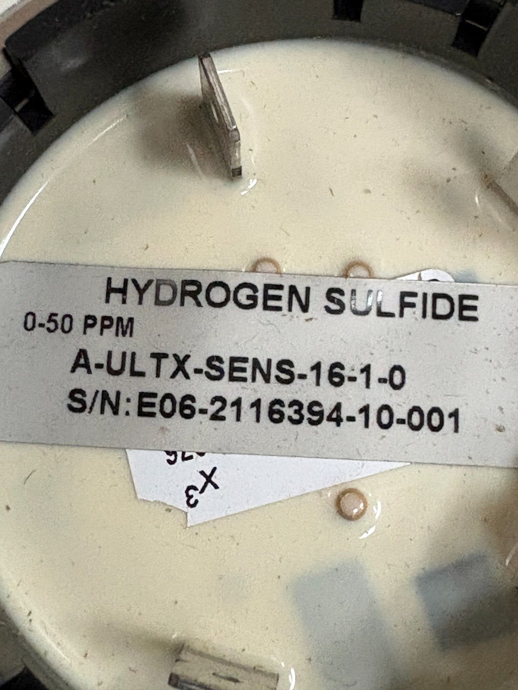 MSA ULTIMAX XP HYDROGEN SULFIDE SENSOR MODULE A-ULTX-SENS-16-1-03