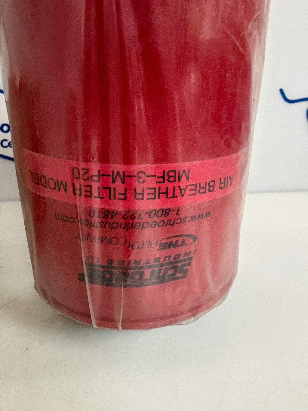 SCHROEDER AIR BREATHER FILTER MBF-3-M-P20