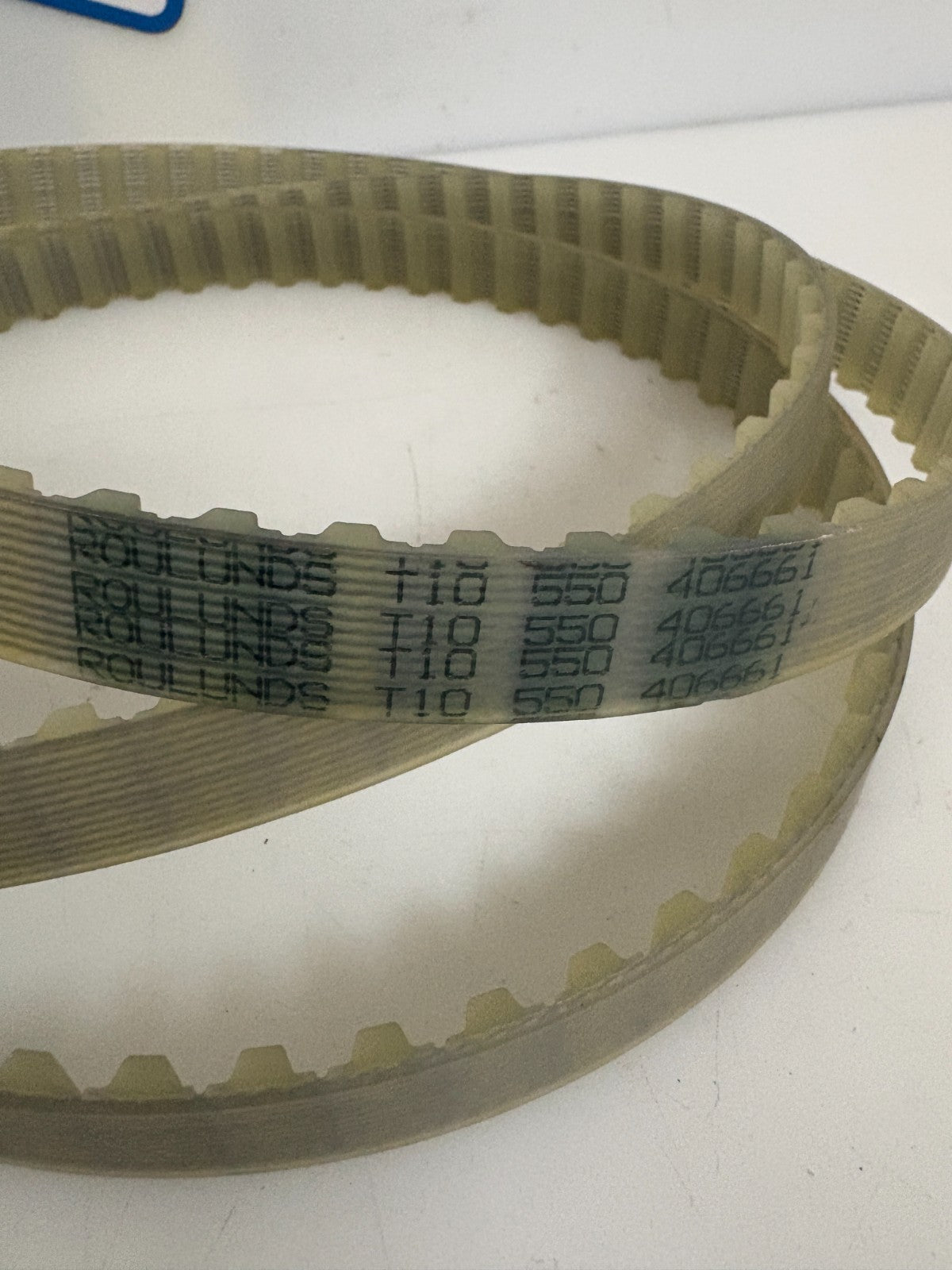 LOT OF 3 ROULUNDS TIMING BELT T10 550 4066612
