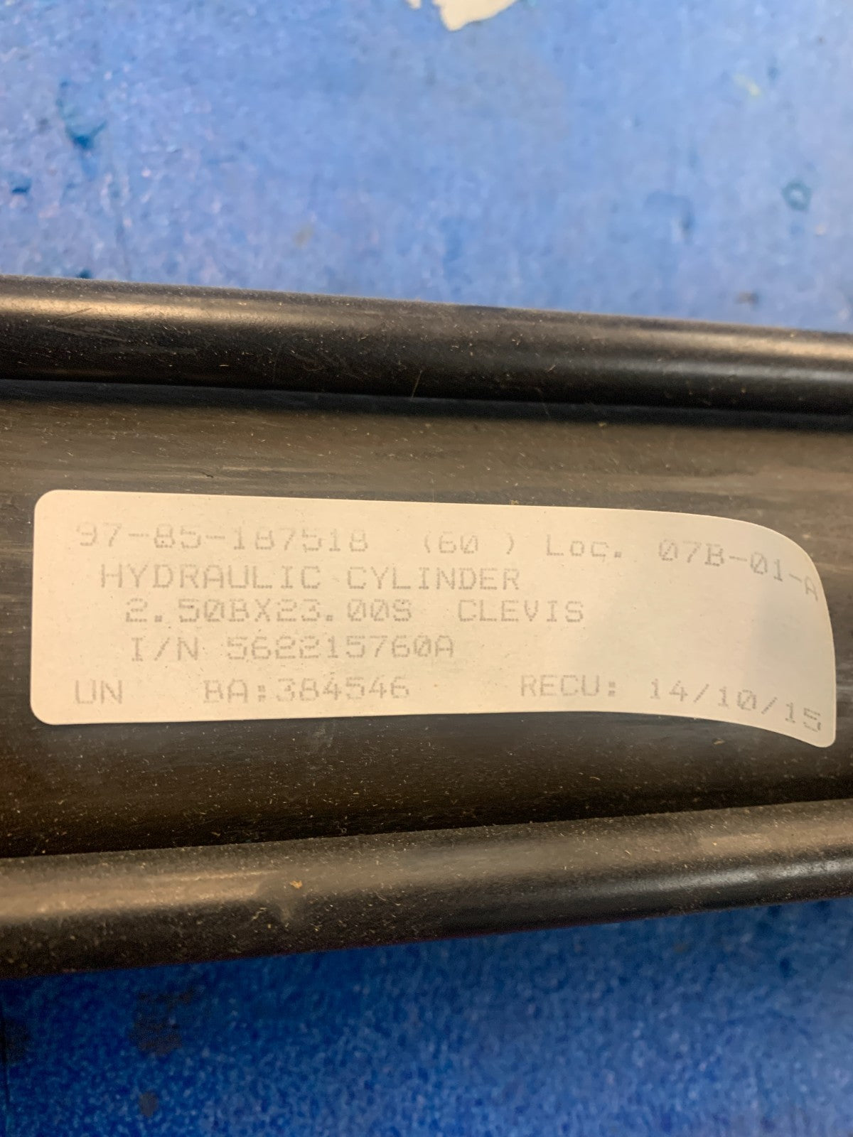 PARKER HANNIFIN PNEUMATIC CYLINDER 0250 CBB2HKTS38AC23000