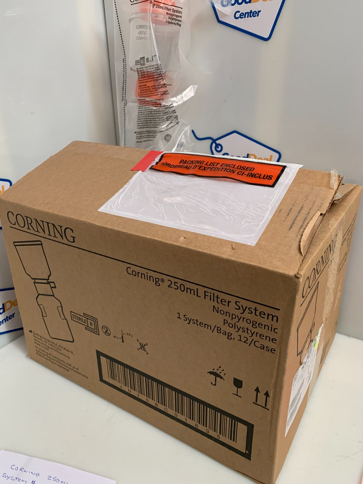Corning 430767 250mL Filter System 12/cs0