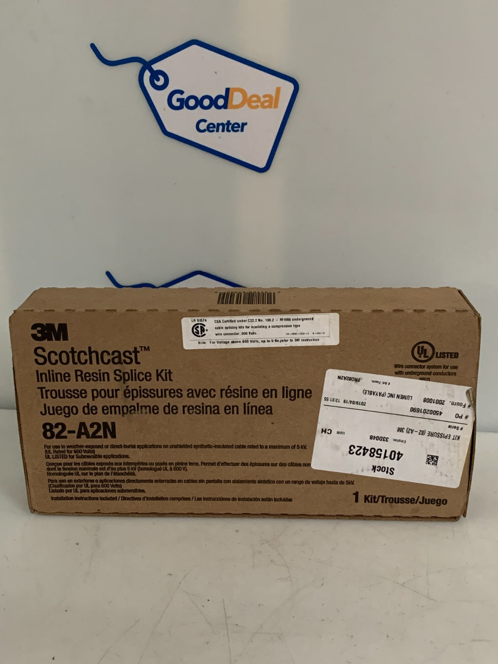 3M INLINE RESIN SPLICE KIT 82-A2N