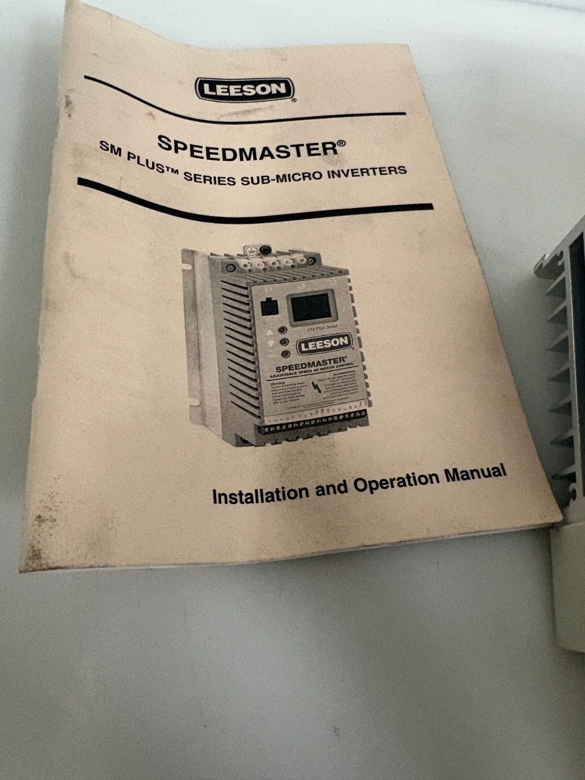 LEESON 5HP SPEED MASTER ADJUSTABLE SPEED AC MOTOR CONTROL SF06 174448.00