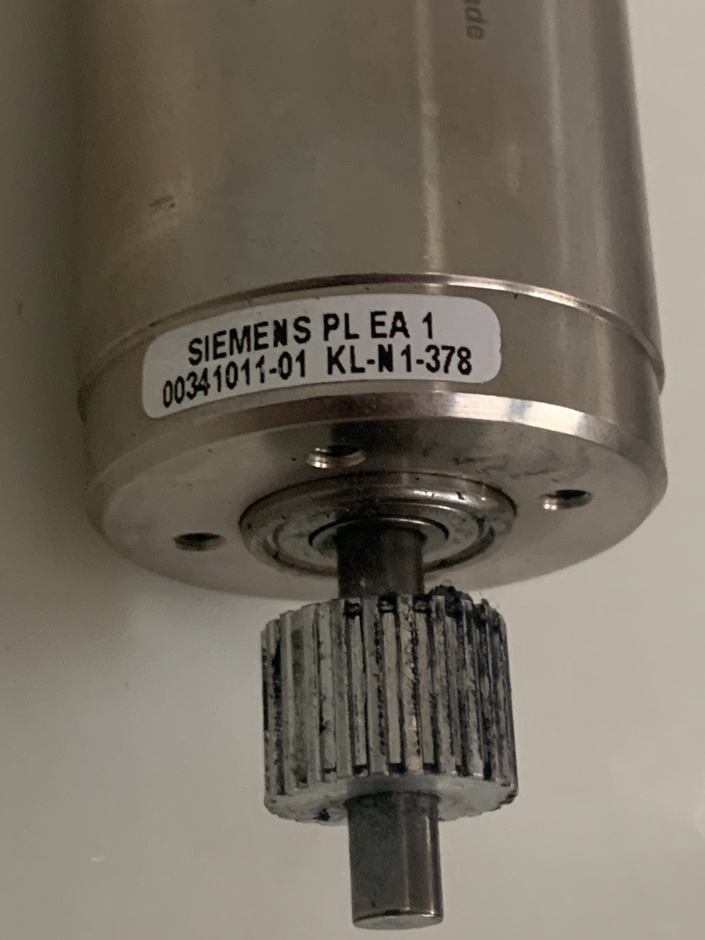 SIEMENS Z AXIS DRIVE MOTOR PL EA 1 00341011-01