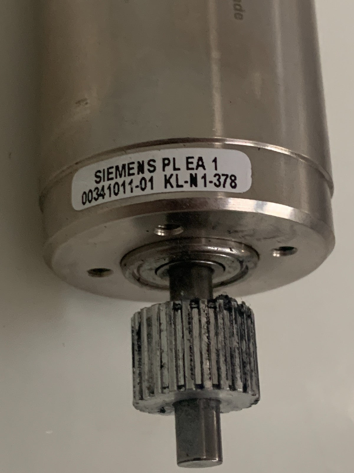 SIEMENS Z AXIS DRIVE MOTOR PL EA 1 00341011-01