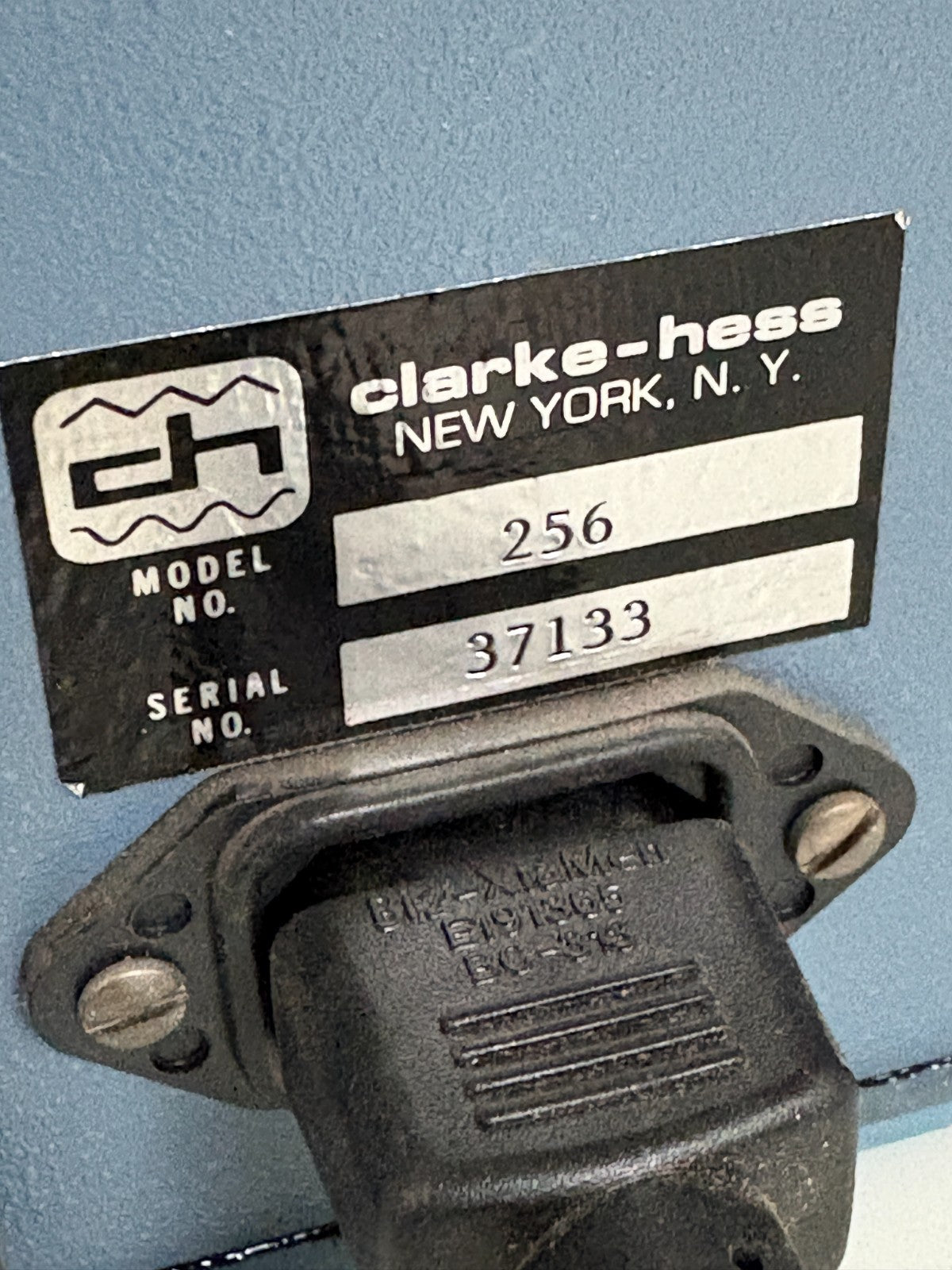 CLARKE-HESS DIGITAL V A W METER #256