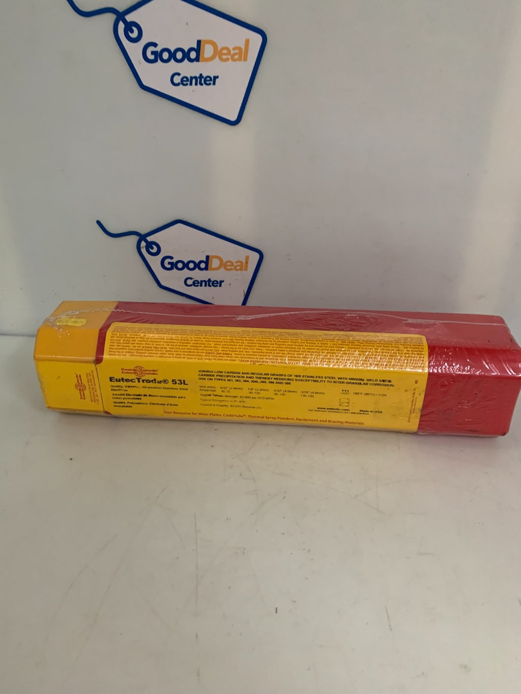 CASTOLIN EUTECTIC EUTEC TRODE 53L ALL POSITION S.STEEL ELECTRODE 6LB0