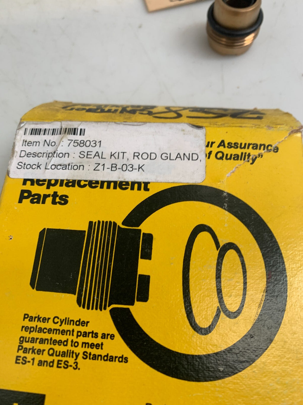 PARKER Cylinder Replacement Parts  Z1-B-03-K  7580311