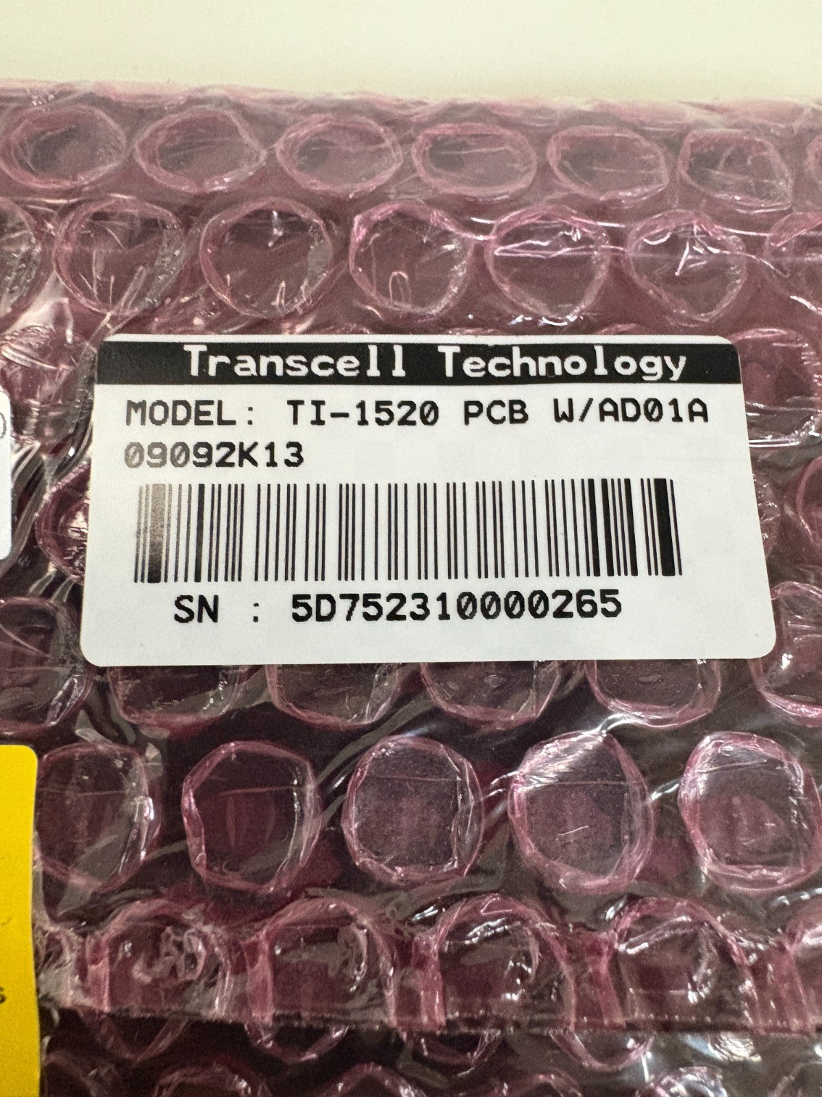 TRANSCELL MAINBOARD TI-1520