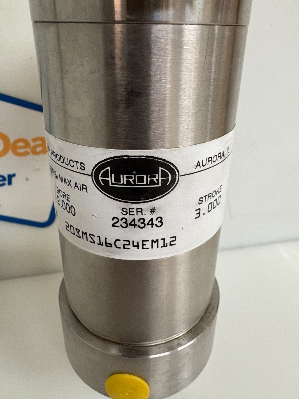VEMAG S STEEL AURORA PNEUMATIC CYLINDER 234343 20SMS16C24EM12