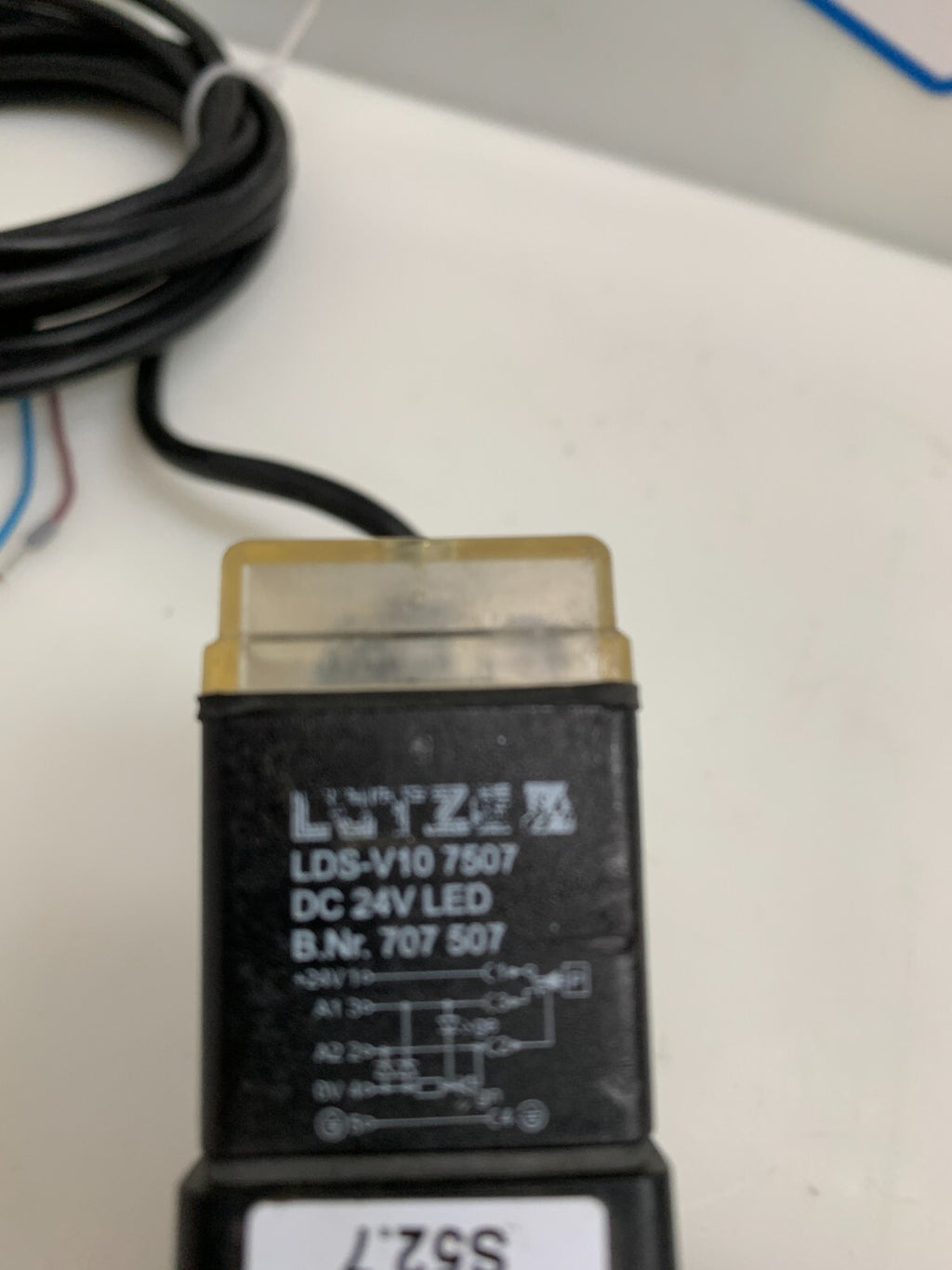 FESTO PEV-1/4-B Pressure Switch 10773  w/Solenoid Switch  LDS-V107507