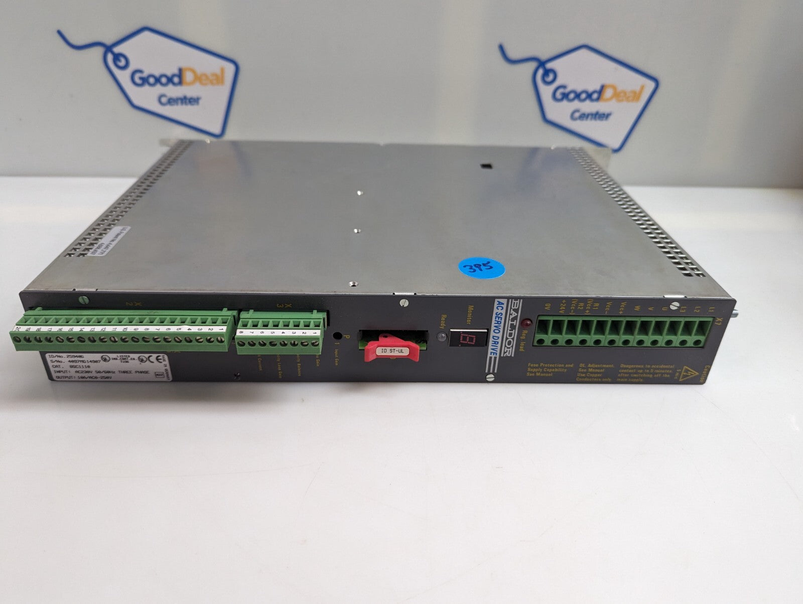 Baldor AC Servo Drive 25940G AC230V 50/60Hz Three Phase 10A/AC0-250V0