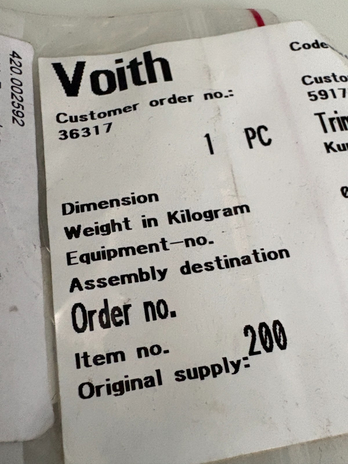 VOITH ROTEX 19 COUPLING FOR NP10 AN MOTOR2