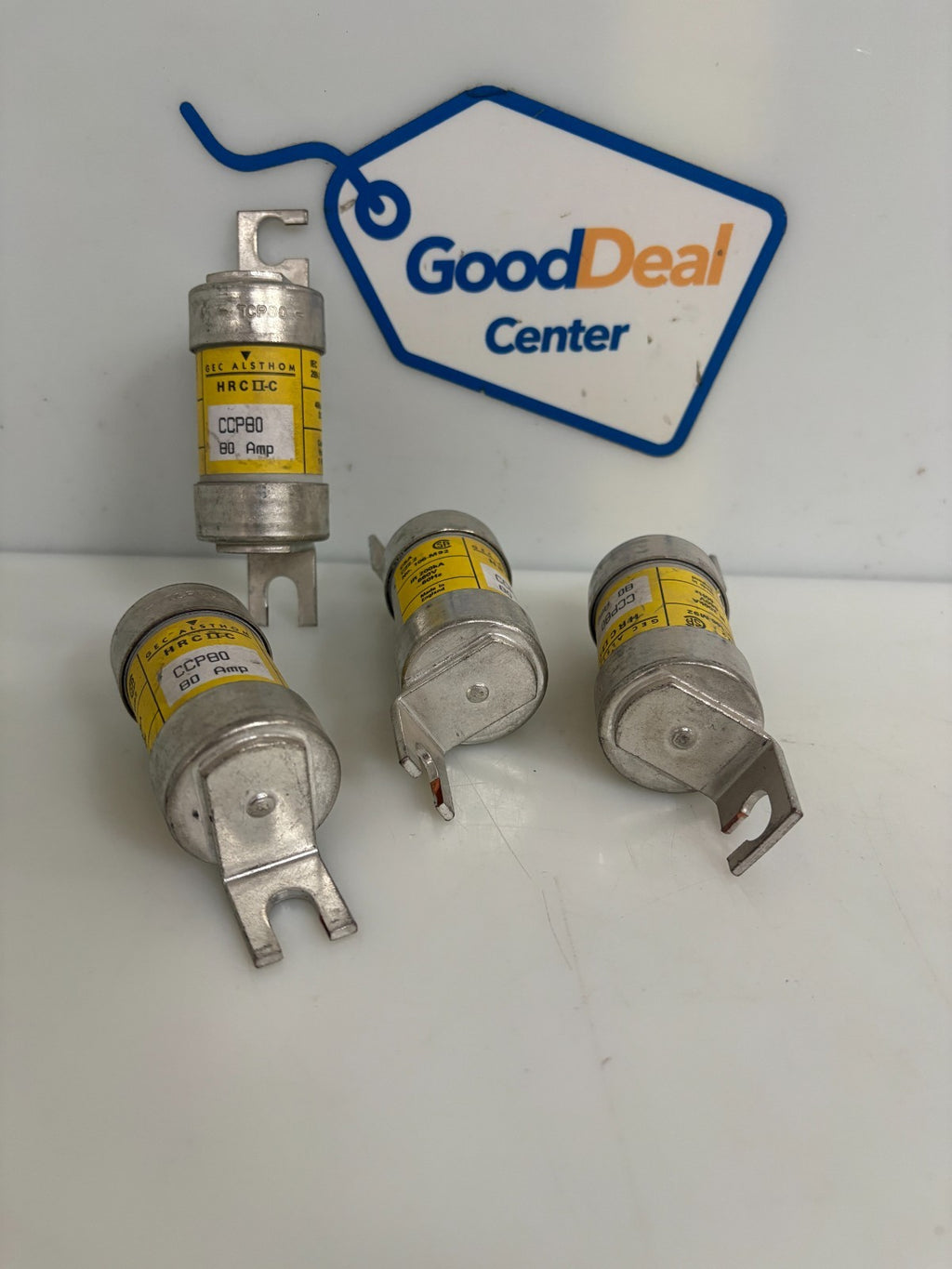 LOT OF 4 GEC ALSTHOM HRC II-C CCP80 80 AMP0