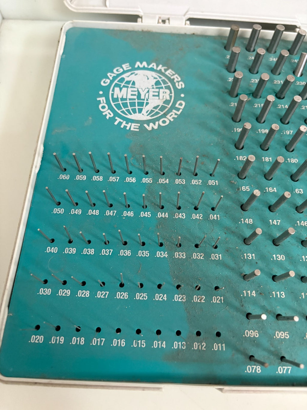 MEYER PIN SET #M1401 011 TO .2502