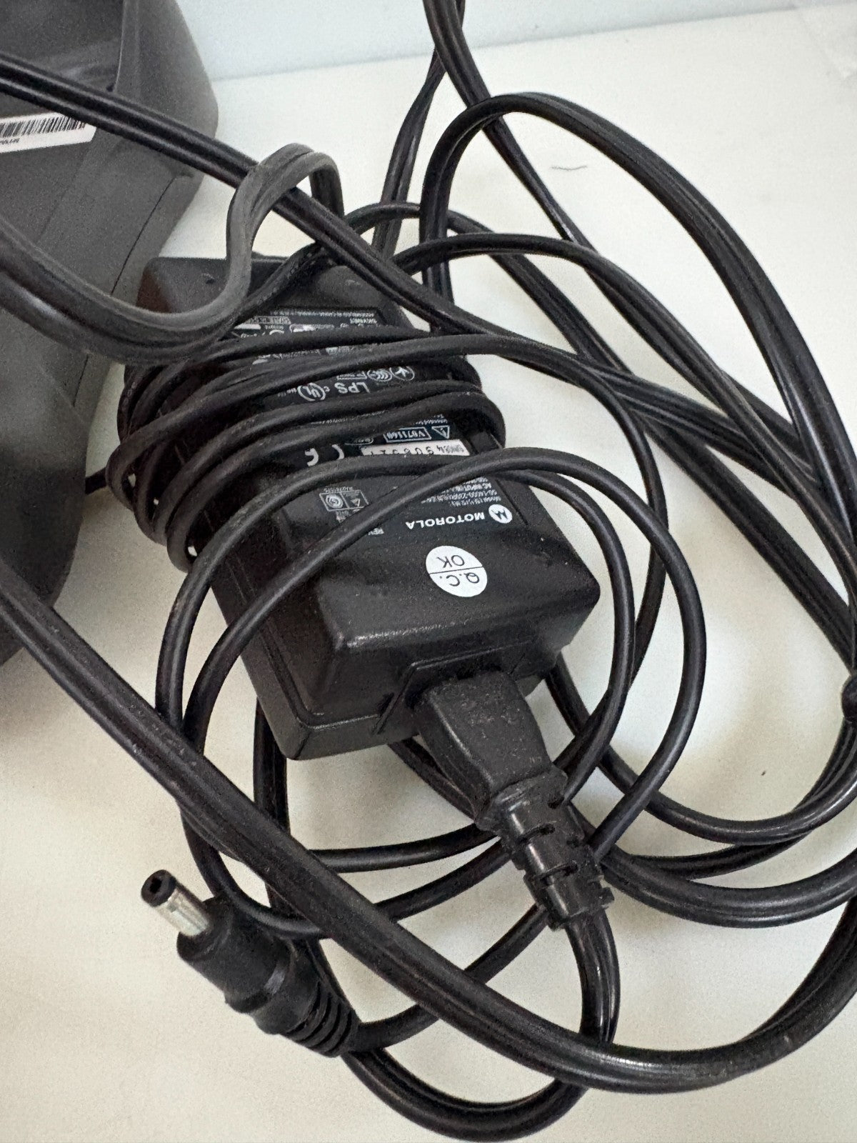 MOTOROLA CHARGING CRADLE STB3578-C0007WR W/CORD 2