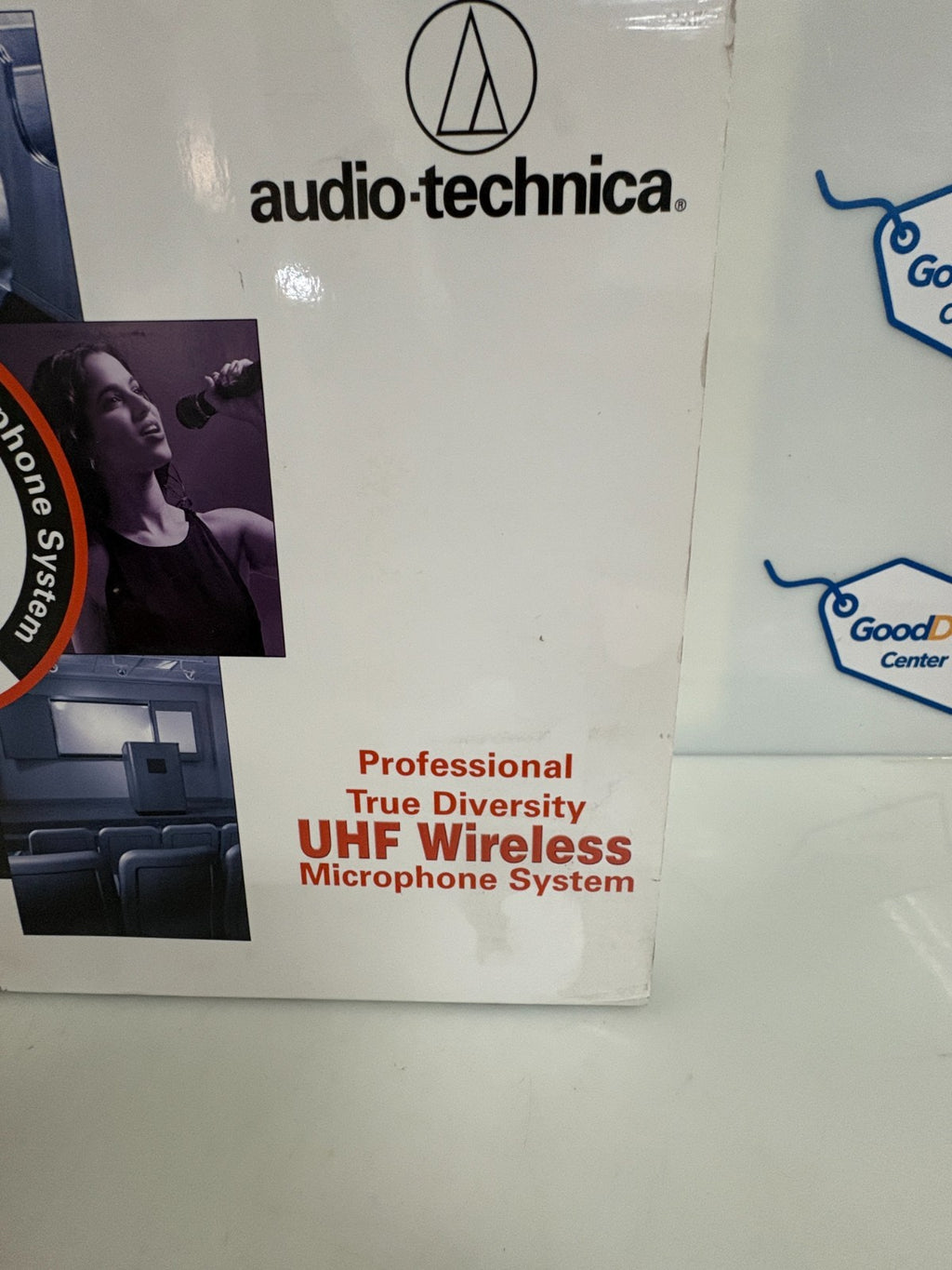 AUDIO TECHNICA UHF WIRELESS MICROPHONE SYSTEM 1400 SERIES #ATW-1453