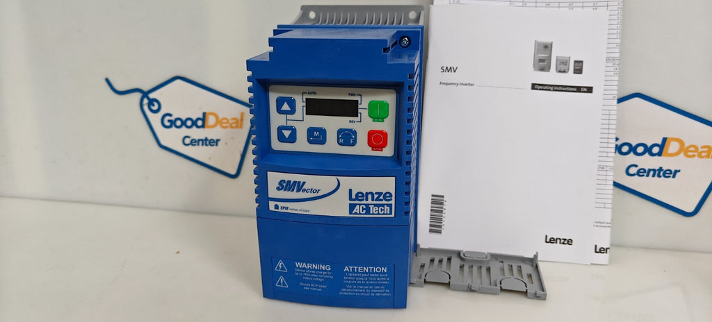 LENZE AC TECH 5 HP DRIVE SENSORLESS VECTOR ESV 402N06TXBXX1M49 136233000