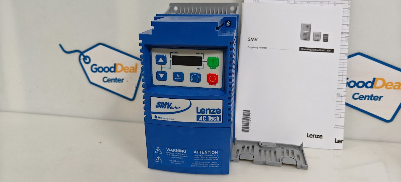 LENZE AC TECH 5 HP DRIVE SENSORLESS VECTOR ESV 402N06TXBXX1M49 136233000