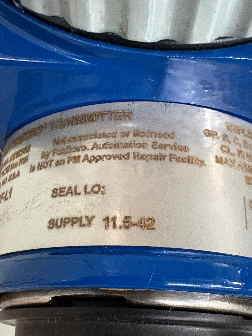 FOXBORO INTELLIGENT PRESSURE GAUGE TRANSMITTER IGP10-T22D1F-L13