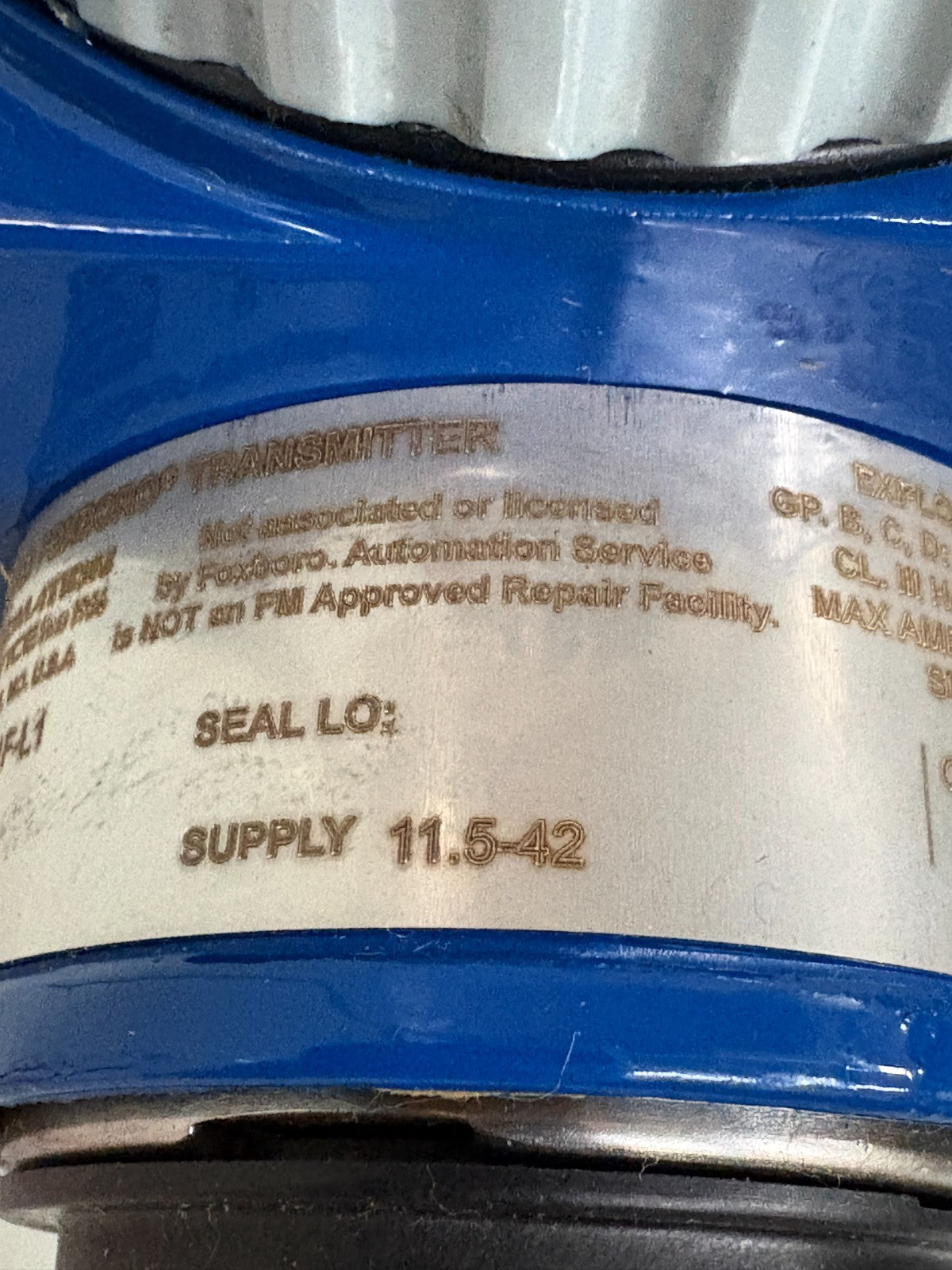 FOXBORO INTELLIGENT PRESSURE GAUGE TRANSMITTER IGP10-T22D1F-L13