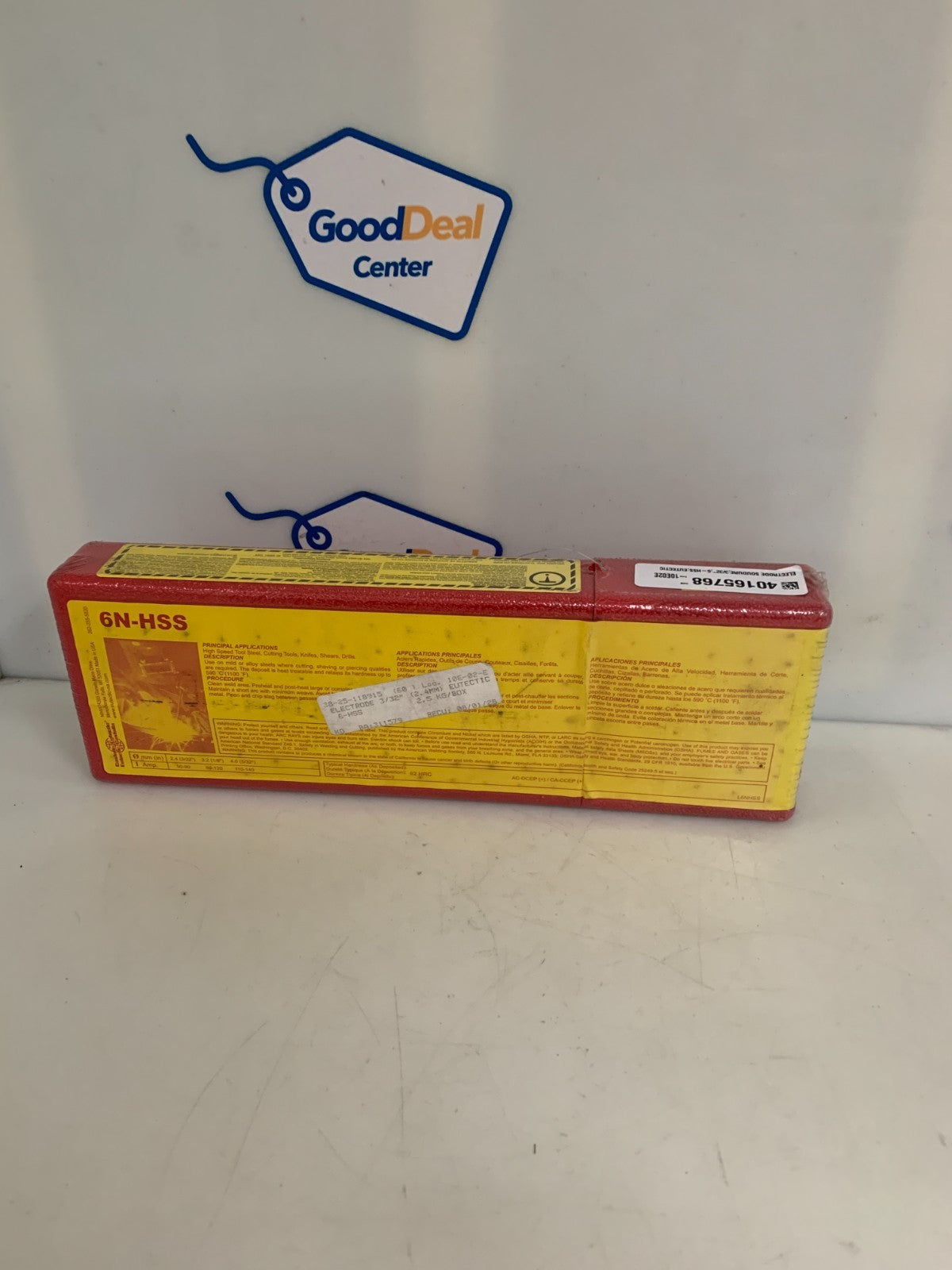 CASTOLIN EUTECTIC 6N-HSS HIGH SPEED TOOL STEEL 6.15LB
