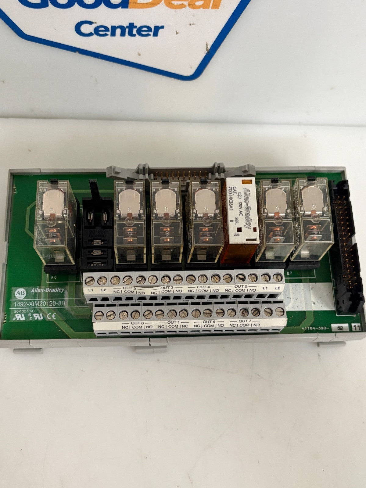 ALLEN BRADLEY INTERFACE RELAY 1492-XIM20120-8R1