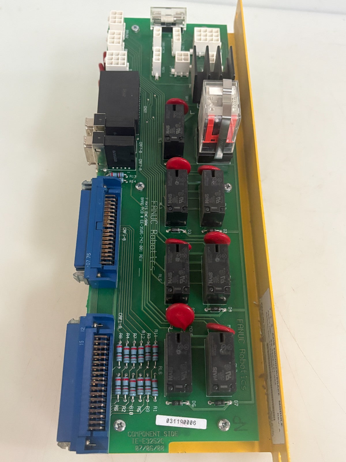 GE FANUC BRAKE MODULE ENCODER 7 + 3 AXIS EE-3505-761-002 REV A5
