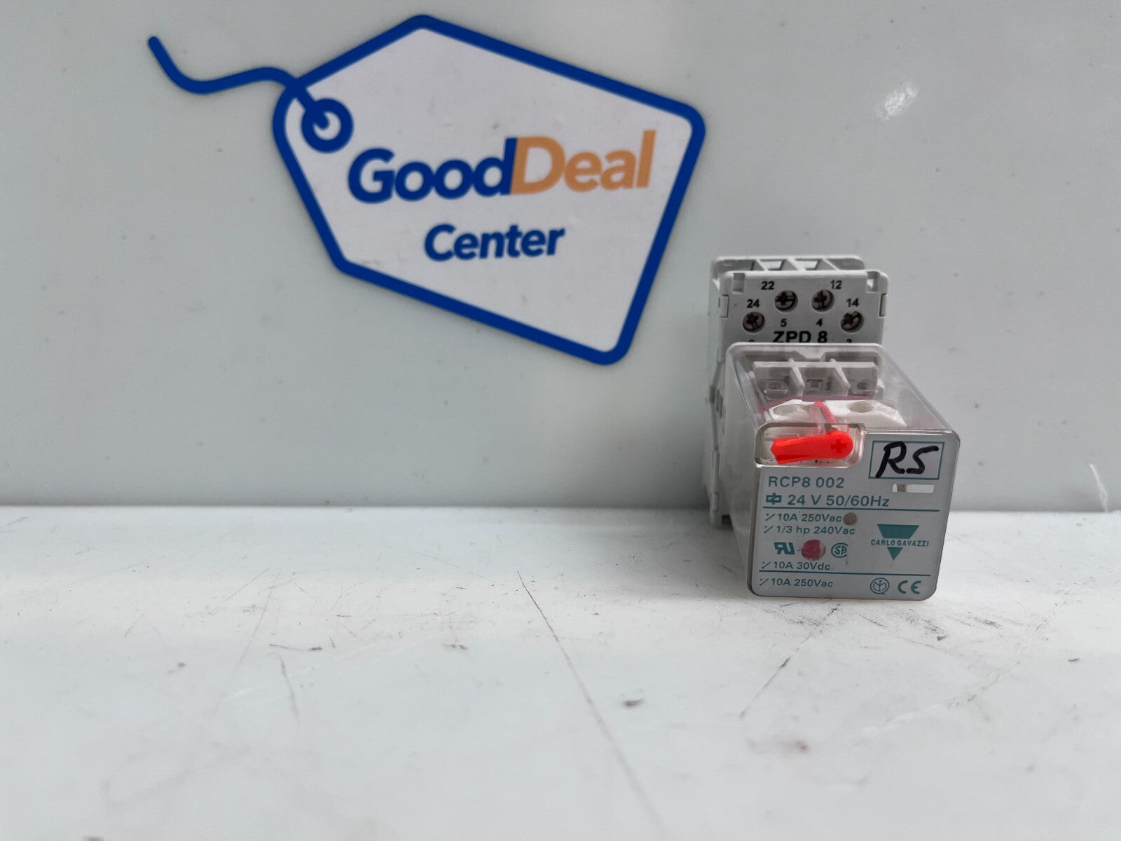 CARLO GAVAZZI RCP8002 12 VDC Coil Power Relay RCP800212VDC