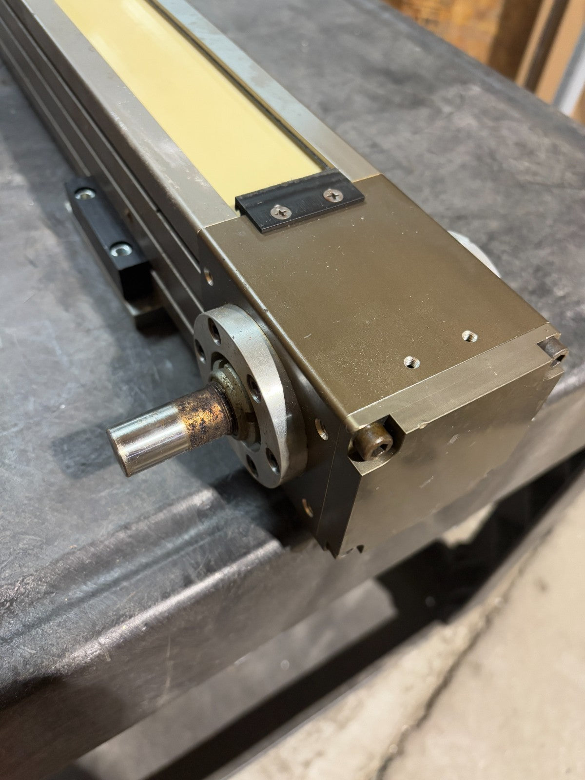 AMSLER & CO. AG DUAL SHAF LINEAR ACTUATOR 1148-160-00/MA022