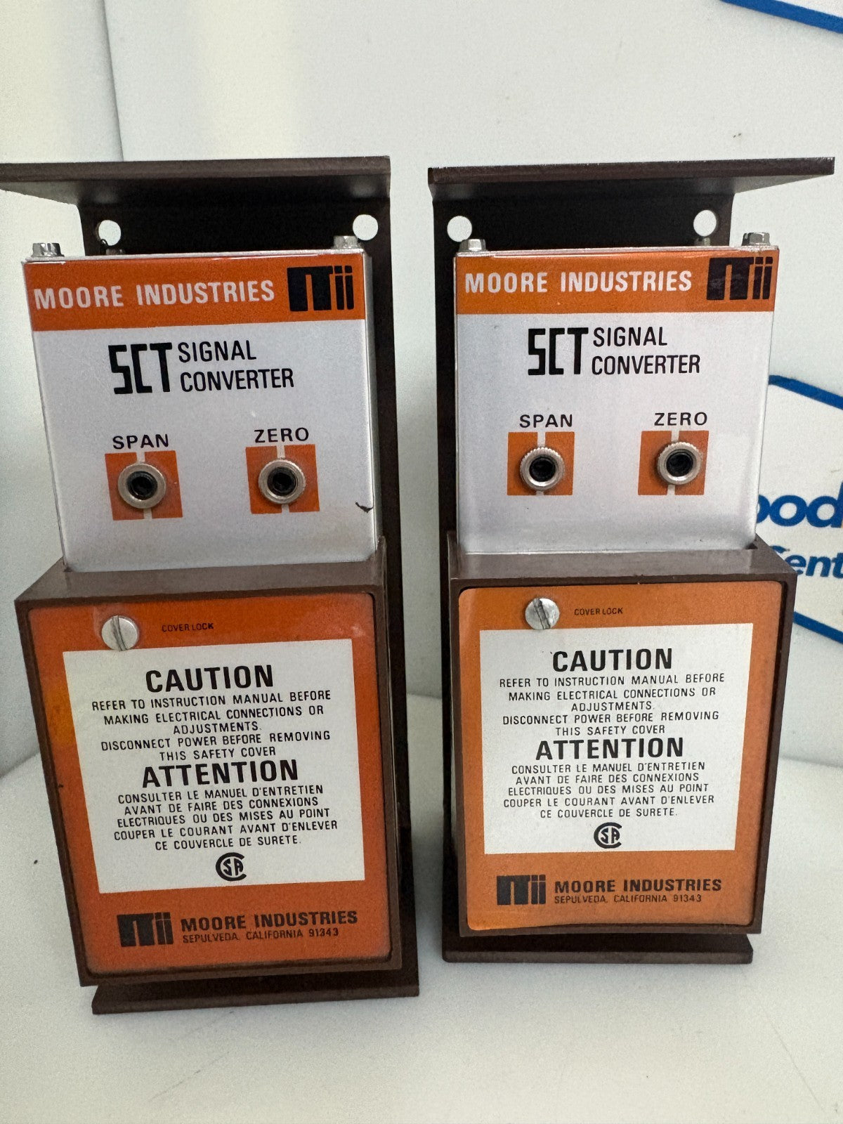 LOT OF 3 MOORE INDUSTRIES SCT SIGNAL CONVERTER2