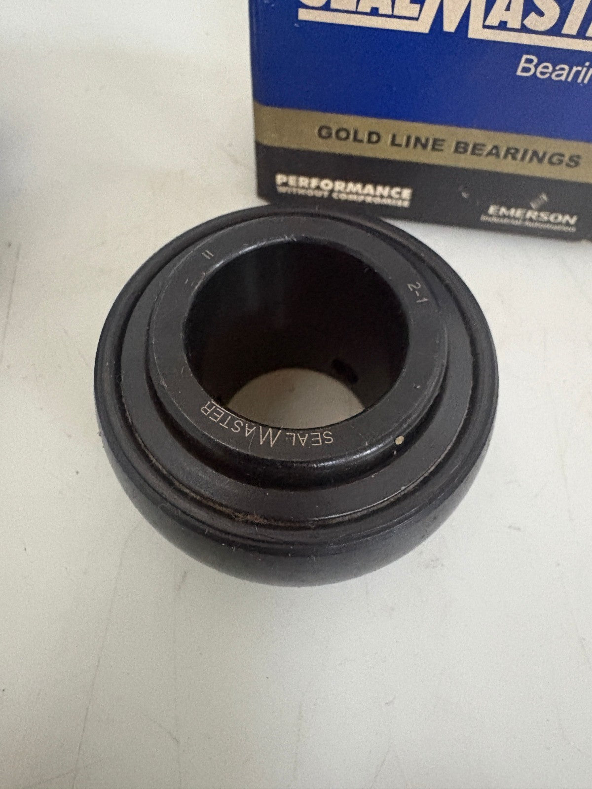 LOT OF 2 SEALMASTER 1" BORE BEARING #2-12