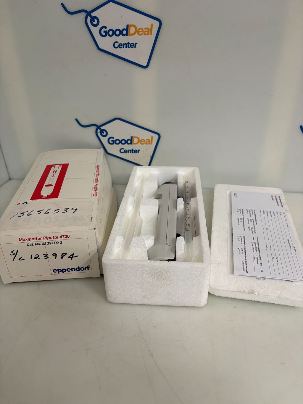EPPENDORF MAXIPETTOR PIPETTE 4720 #22 29 000-2 0