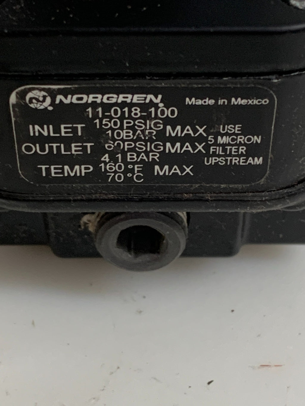 NORGREN  Pressure Regulator  11-018-100