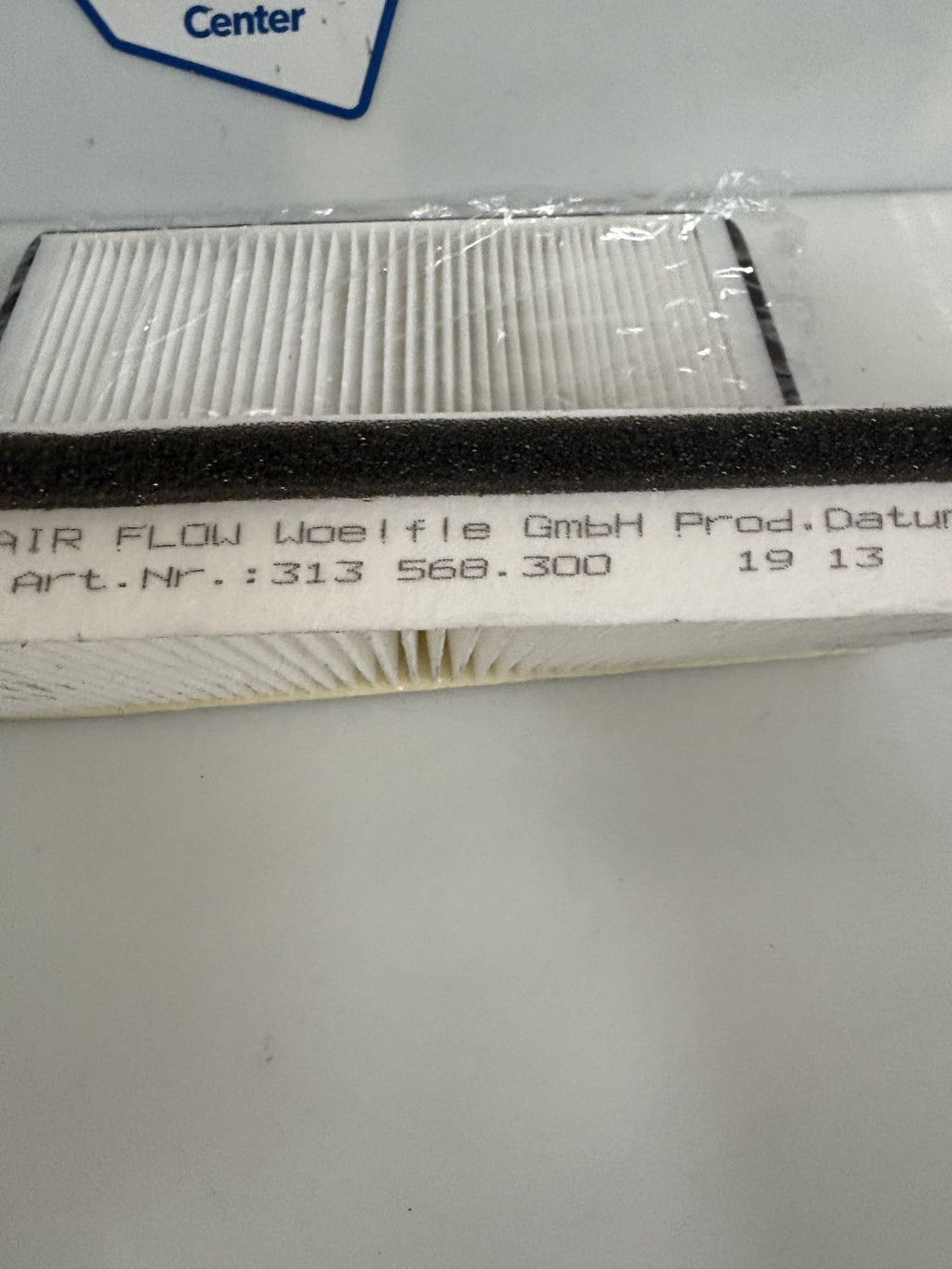 LOT OF 2 LINDE AIR FILTER L0009832067