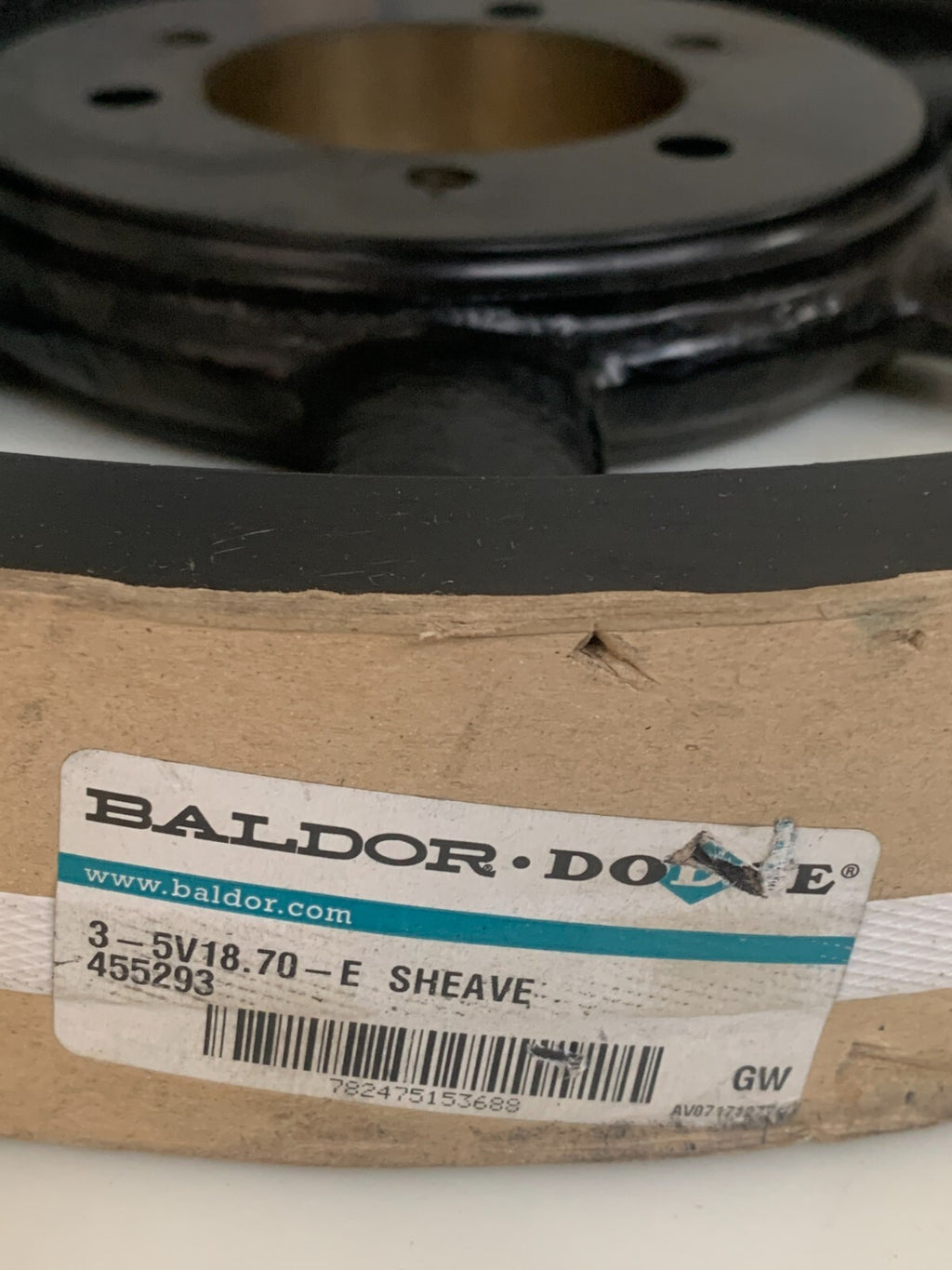 BALDOR DODGE SHEAVE 5V 18.70 E 5V 3 GROOVE 18.7 DIA.