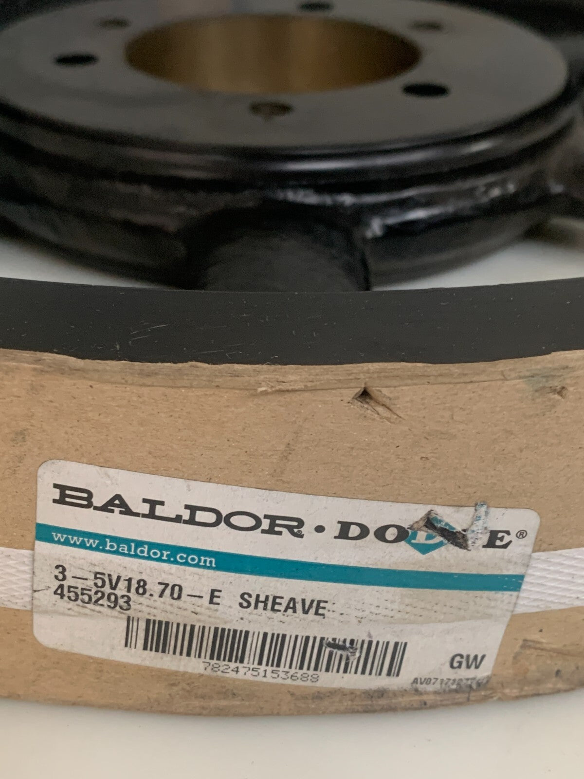 BALDOR DODGE SHEAVE 5V 18.70 E 5V 3 GROOVE 18.7 DIA.