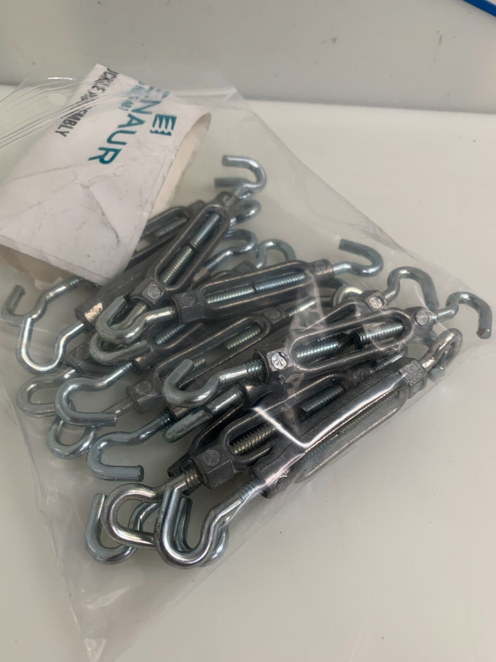 LOT OF 15 SPAE-NAUR HOOK & HOOK TURNBUCKLE ASSY 024-532