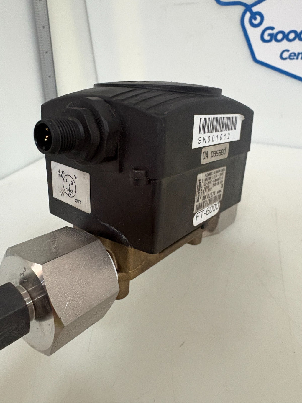 BURKERT ULTRASONIC FLOWMETER TYPE FLOW8081 5