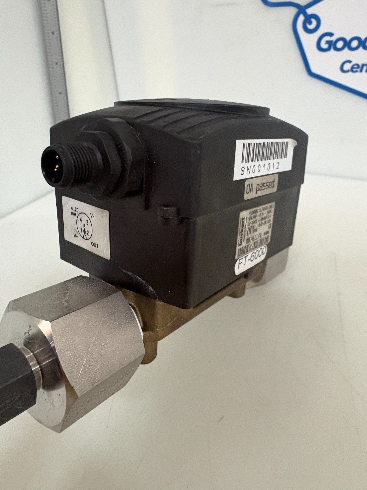 BURKERT ULTRASONIC FLOWMETER TYPE FLOW8081 5