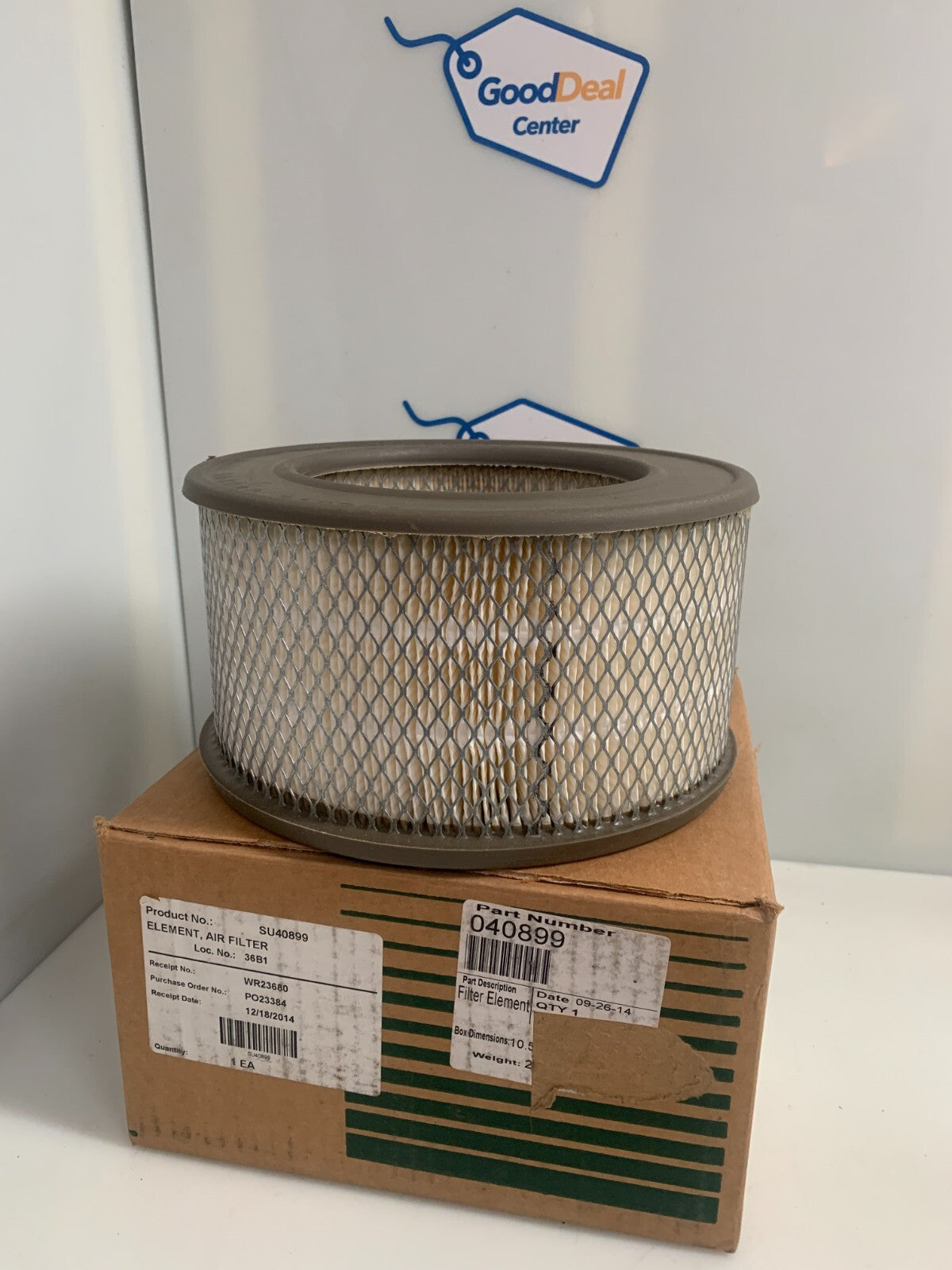 SULLAIR AIR INTAKE FILTER ELEMENT 40889