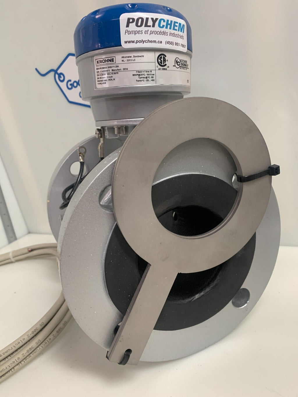 OPTIFLUX 2000 QUICK START ELECTROMAGNETIC FLOW SENSOR KC 2000F/6