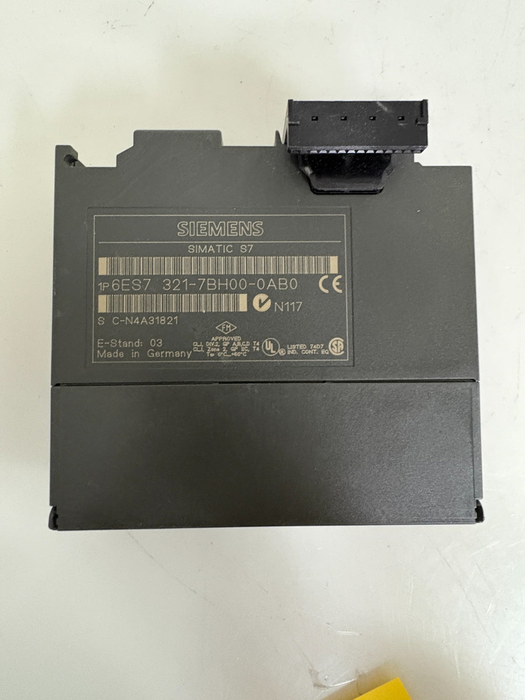 SIEMENS SIMATIC S7 DIGITAL INPUT MODULE 6ES7 321-7BHOO-0AB0